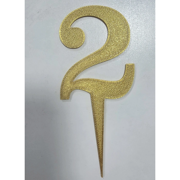 3d Filament Baskı 2 Rakamı 8 cm