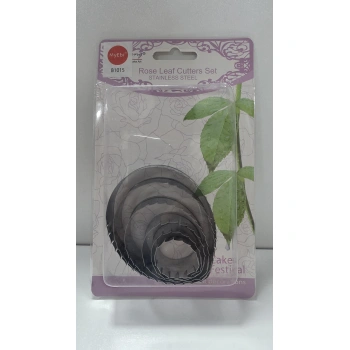 Yeşil Yaprak Kesici Metal Kalıp 6 lı