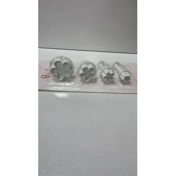 4 lü Çiçek Basmalı Kopat Büyük Boy