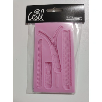 Fermuar Silikon Kalıp