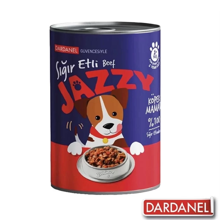 Dardanel Jazzy Sığır Etli Köpek Konservesi 400 Gr