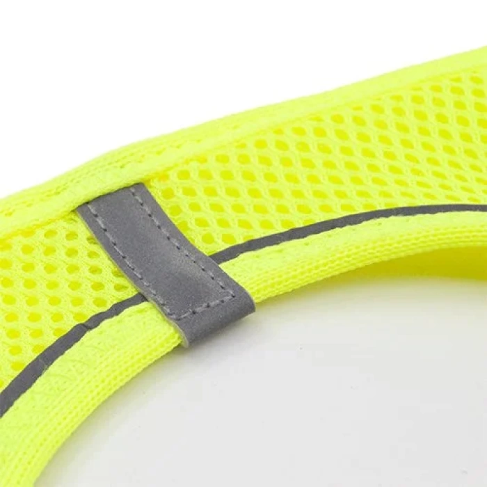 Tailpetz Airmesh Neon-Lime Yeşili Göğüs Tasması