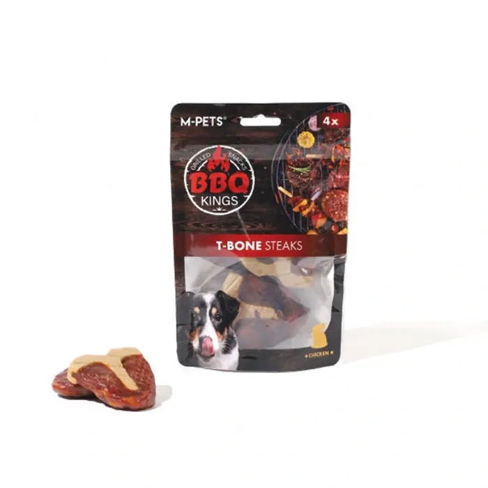 M-Pets BBQ Kings T-Bone Steaks Tavuklu Köpek Ödül Maması 105 gr