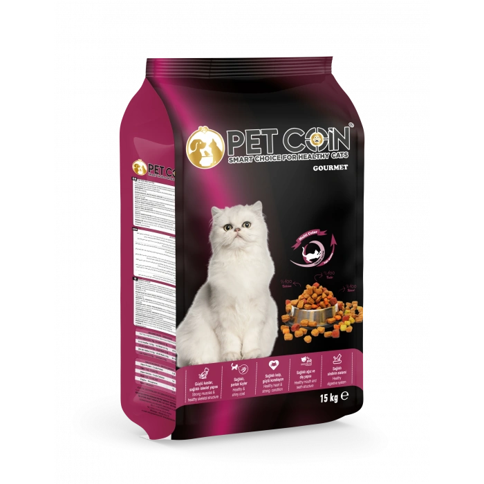 Pet Coin Gourmet Kedi Maması 15 Kg