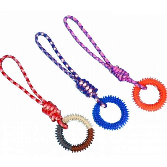 İnteraktif Çekme Halatlı Köpek Oyuncağı 43 cm