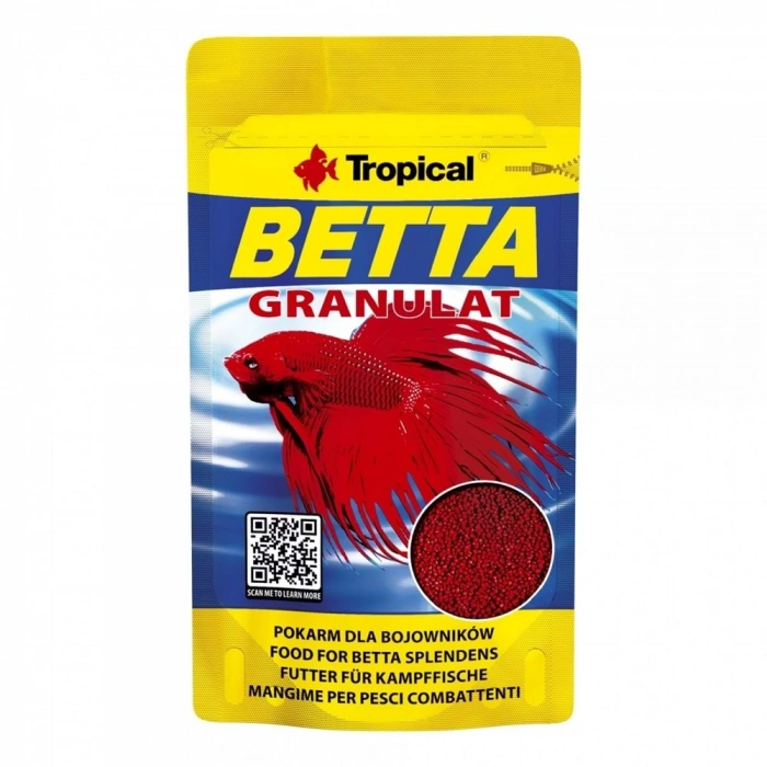 Tropical Betta Granulat Zarf Balık Yemi 5 Gr.