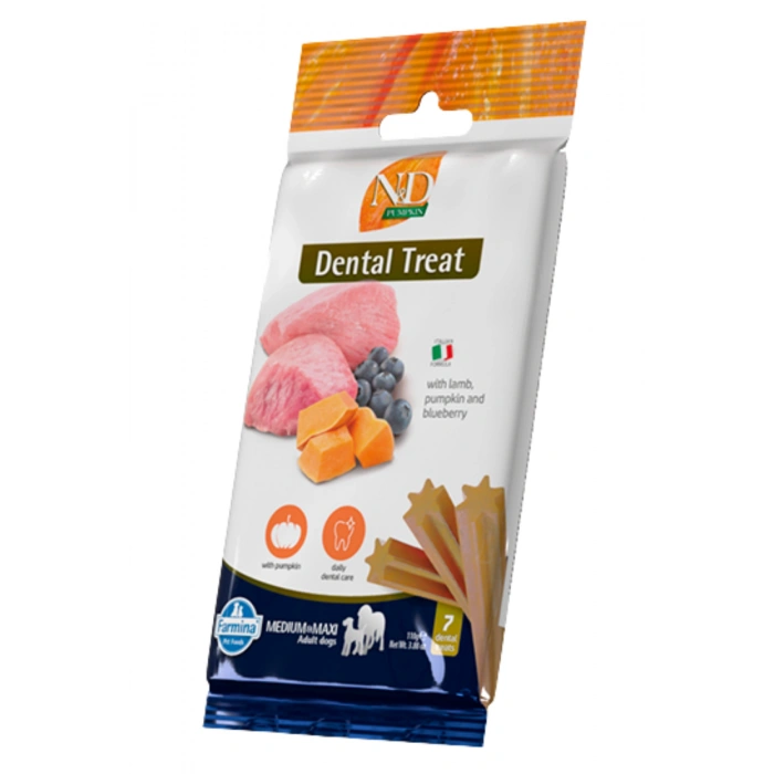 N&D Treat Kuzulu Yaban Mersinli Medium Maxi Köpek Ödülü 100 Gr