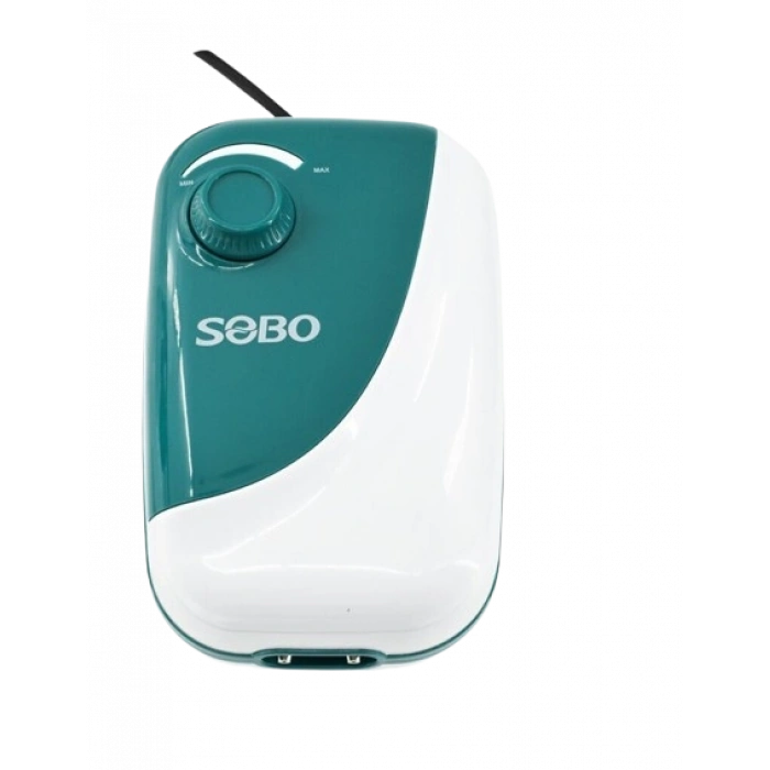 Sobo Sessiz Ayarlanabilir Çift Çıkışlı Hava Motoru AQ-8