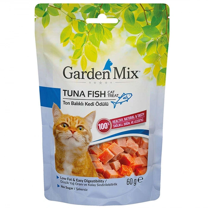 Garden Mix Tuna Fish Ton Balıklı Kedi Ödülü 60 Gr