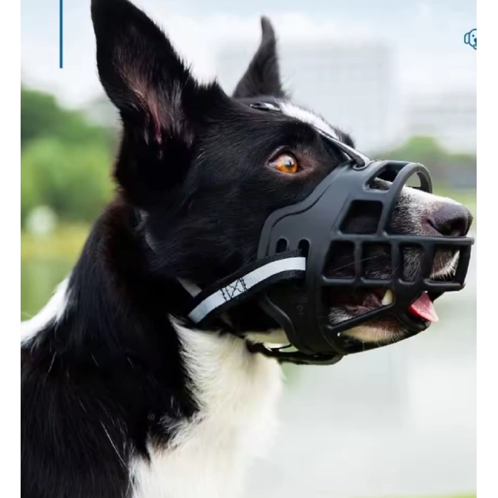 Ayarlanabilir Esnek Nefes Alınabilen Köpek Ağızlık