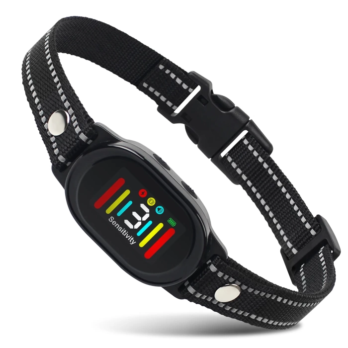 Ayarlanabilir Su Geçirmez Havlama Önleyici Köpek Eğitim Tasması Usb Şarjlı 0-68 Cm