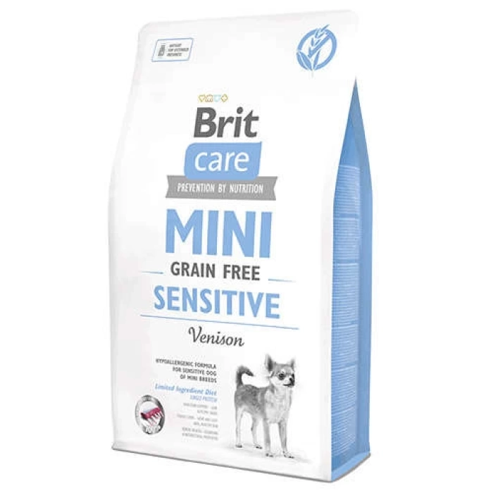 Brit Care Mini Sensitive Geyikli Küçük Irk Tahılsız Köpek Maması 2 Kg