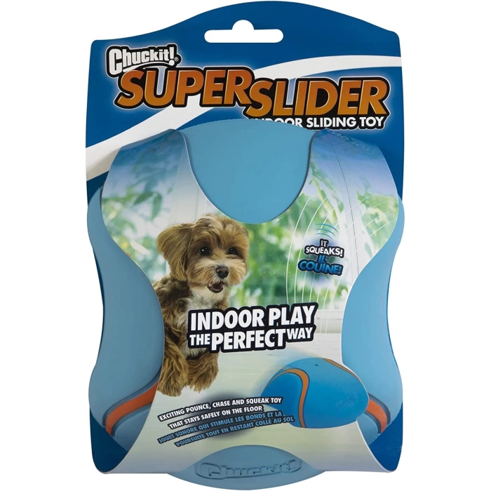 Chuckit! Indoor Super Slider Eve Özel İnteraktif Oyuncak 18 cm