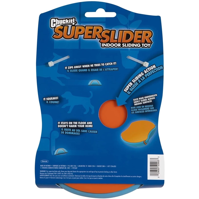 Chuckit! Indoor Super Slider Eve Özel İnteraktif Oyuncak 18 cm