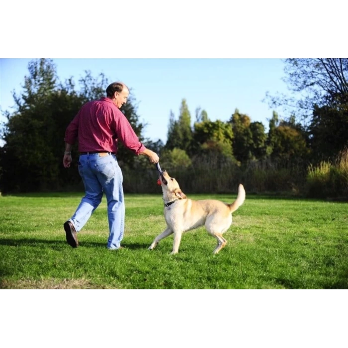 Chuckit! Ultra Duo Tug Dayanıklı Çekiştirme Köpek Oyun Topu Orta Boy 2li