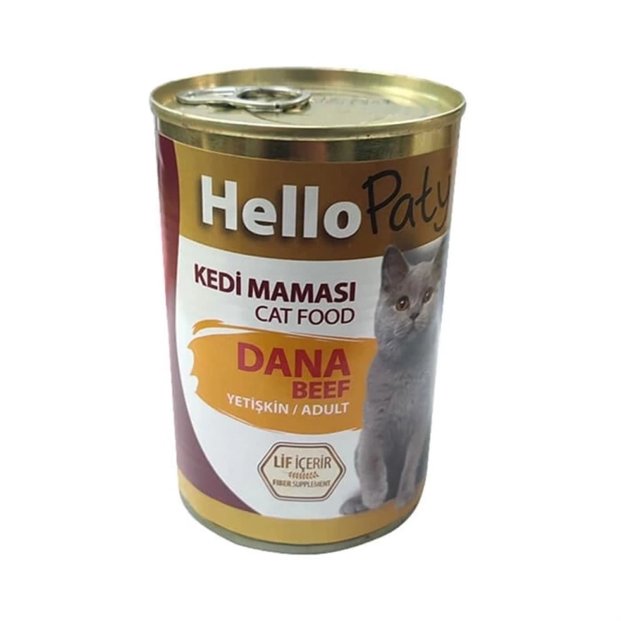 Hello Patty Dana Etli Yetişkin Kedi Konservesi 415 Gr