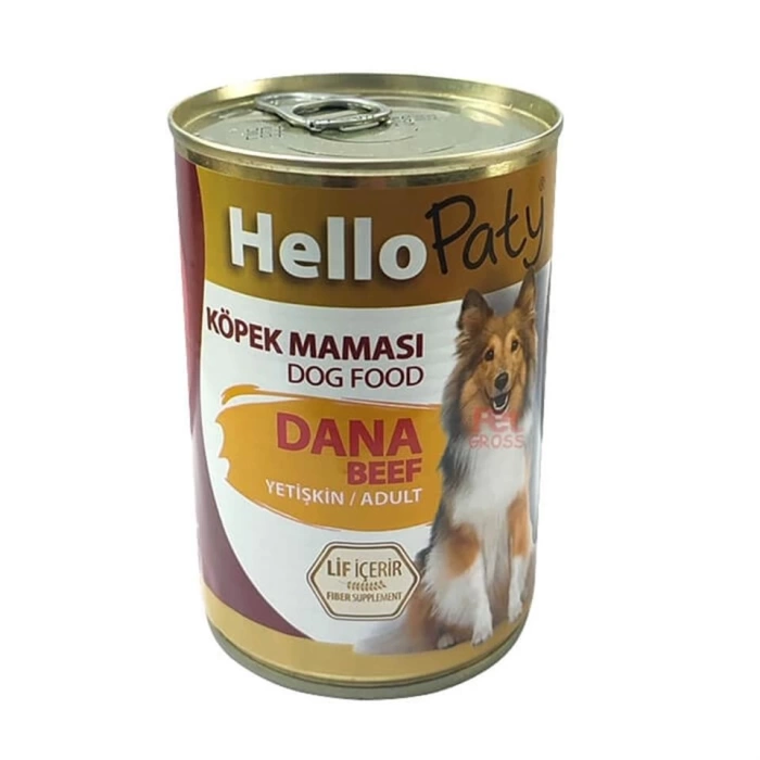 Hello Patty Dana Etli Yetişkin Köpek Konservesi 415 Gr