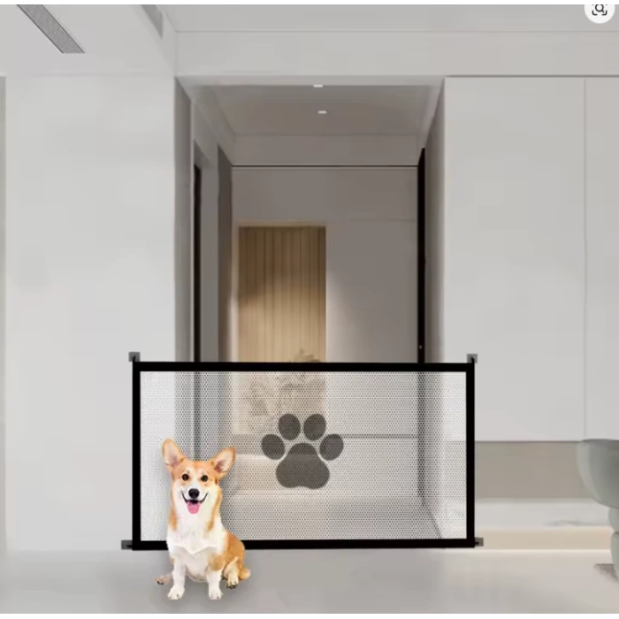 Katlanabilir İç Mekan Köpek Güvenlik Bariyeri Tel Çit 78x180 cm