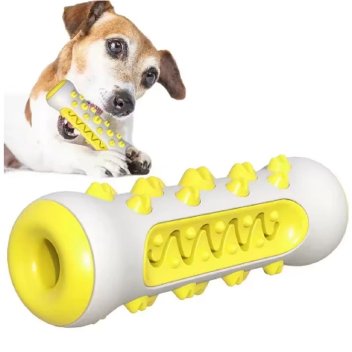Kauçuk Köpek Diş Kaşıyıcı ve Temizleme Çiğneme Oyuncağı 15 cm