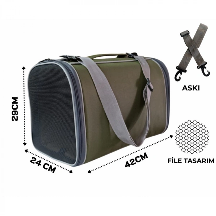 LaVista Fileli Flybag Kedi Köpek Taşıma Çantası
