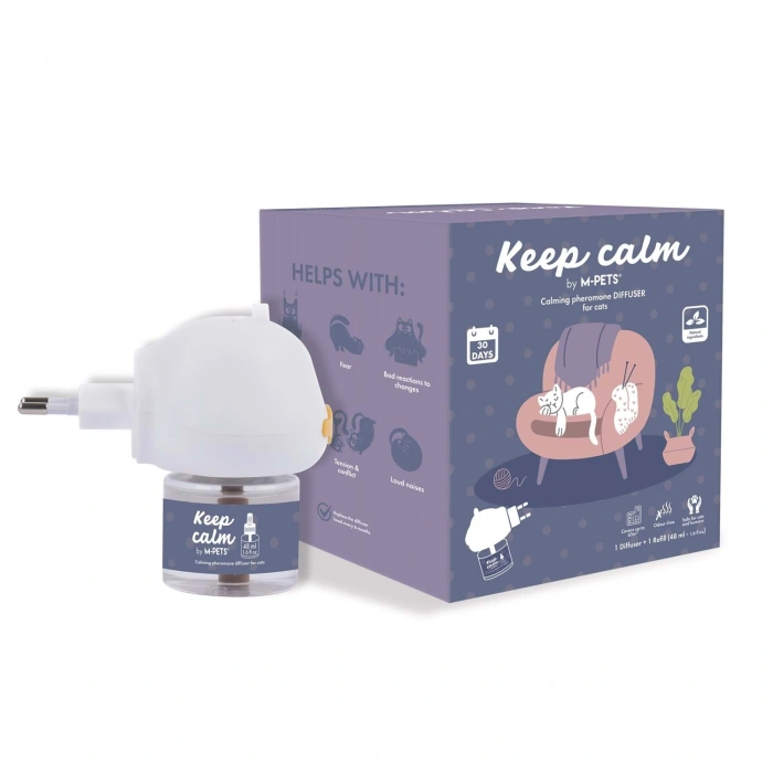 M-Pets Keep Calm Sakinleştirici Diffuser Set 48 ml