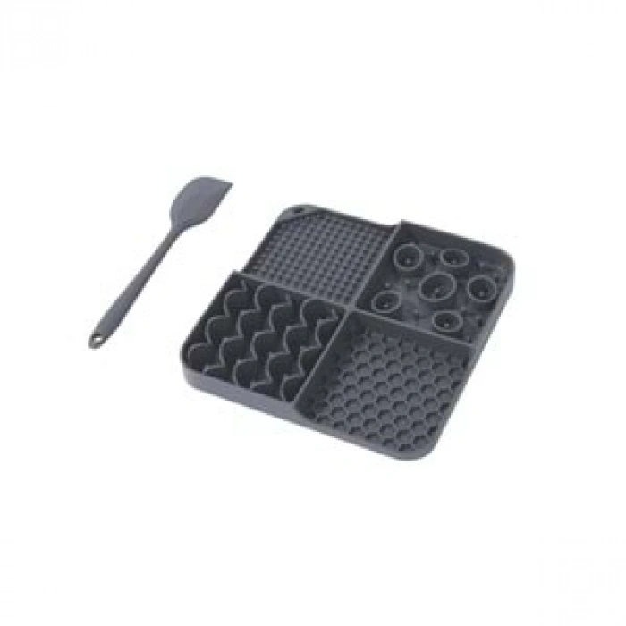 M-Pets Lecca Sıvı Ödül Matı Kaşıklı Set Black (M)