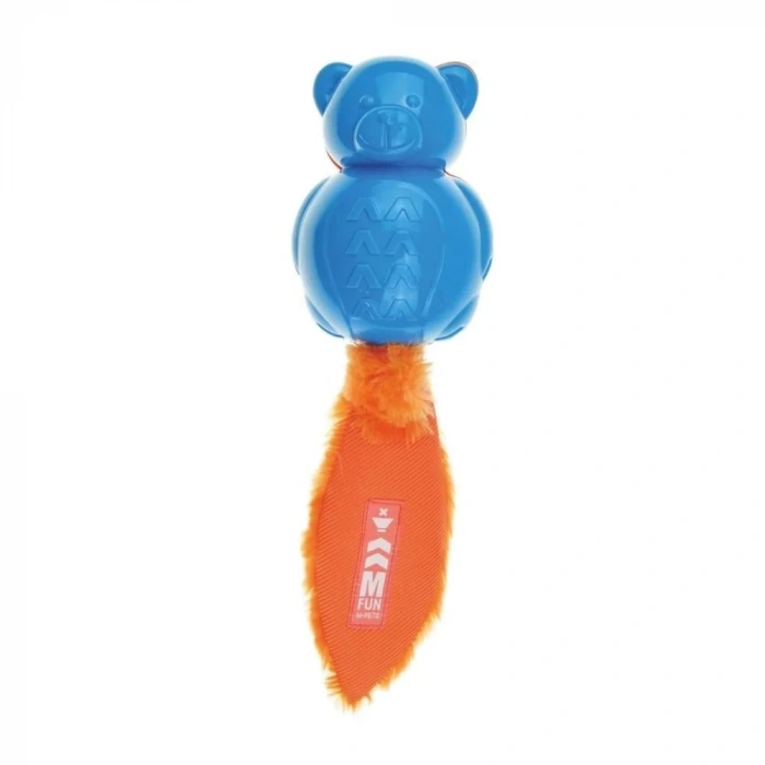 M-Pets On-Off Teddy Kauçuk Köpek Oyuncağı 30 cm