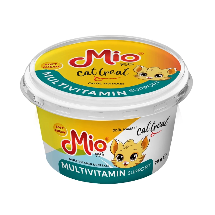 Mio Multivitamin Yumuşak Kedi Ödül Maması 90 Gr