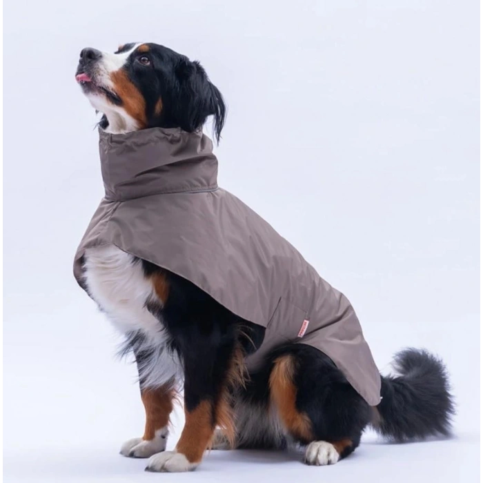 Pawstar Kahverengi Colombia Prime Su Geçirmez Orta-Büyük Irk Köpek Pratik Yağmurluk