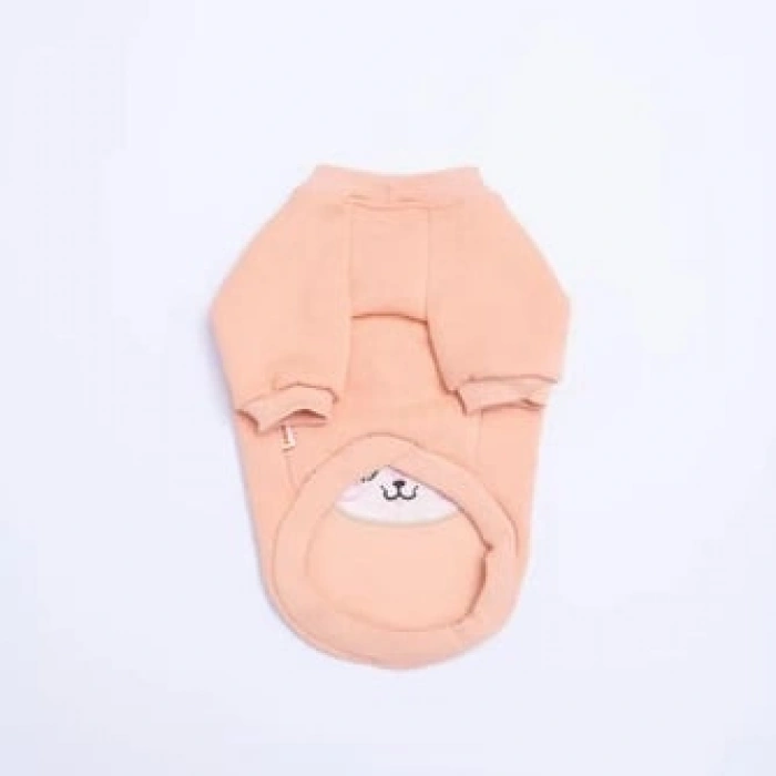 Pawstar Pembe Dublin Hopper Polarlı Küçük Irk Köpek Sweatshirt