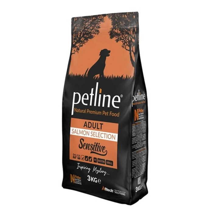 Petline Super Premium Sensitive Somon Balıklı Yetişkin Köpek Maması 3 Kg
