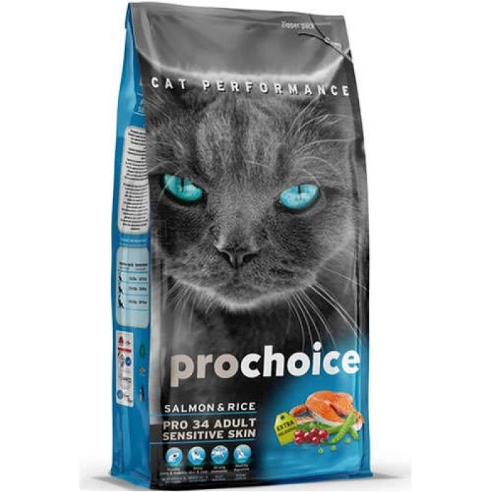 Pro Choice Pro34 Adult Somonlu Yetişkin Kedi Maması 15 Kg