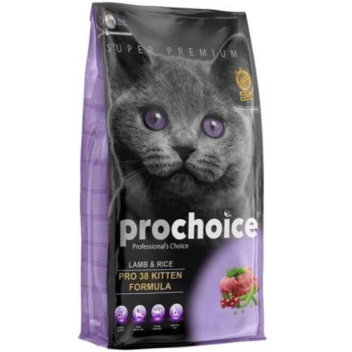 Pro Choice Pro38 Kitten Kuzulu Yavru Kedi Maması 15 Kg
