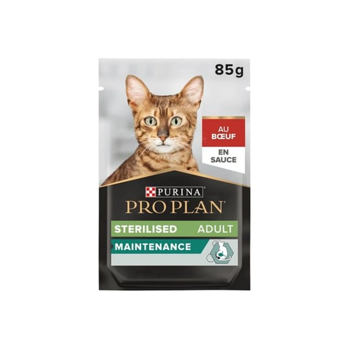 Pro Plan Pouch Gravy Sterilised Sos İçinde Kuzu Etli Kedi Yaş Maması 85 Gr x 10 Adet