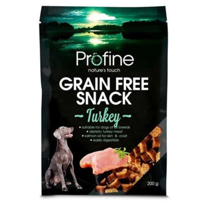 Profine Grain Free Turkey Hindi Etli Tahılsız Köpek Ödülü 200 Gr