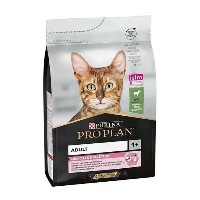 ProPlan Delicate Kuzu Etli Hassas Sindirim Yetişkin Kedi Maması 10 Kg