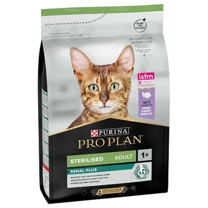 ProPlan Sterilised Tavuk ve Hindi Etli Kısır Kedi Maması 1.5 Kg