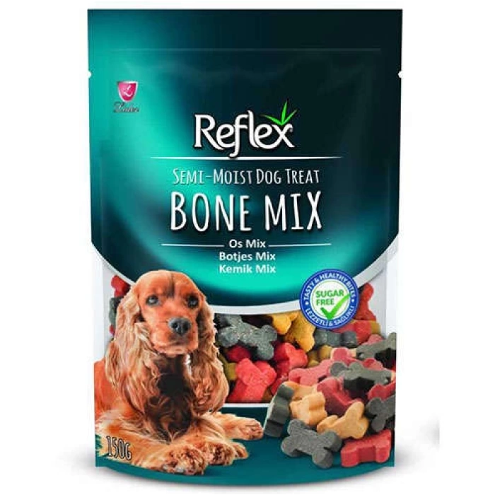 Reflex Bone Mix Kemik Şekilli Küçük Irk Köpek Ödülü 150 Gr