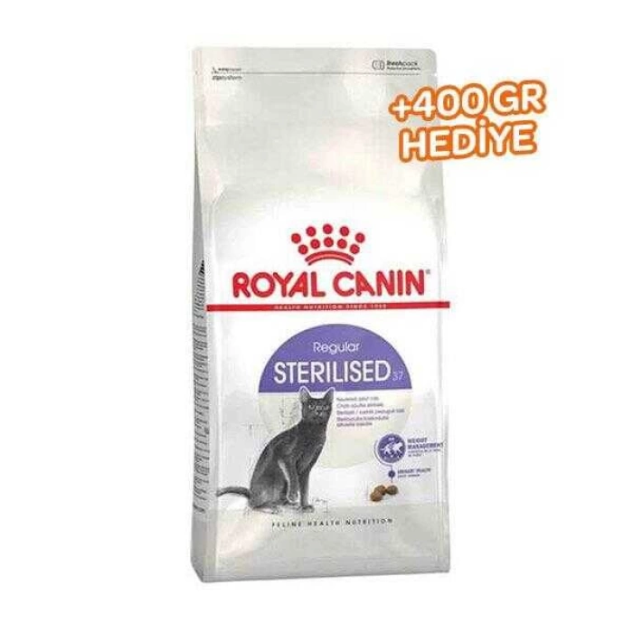 Royal Canin Sterilised 37 Kısırlaştırılmış Kedi Maması 400 Gr + 400 Gr Hediyeli