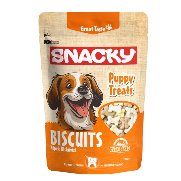 Snacky Puppy Treats Köpek Bisküvisi 200 Gr