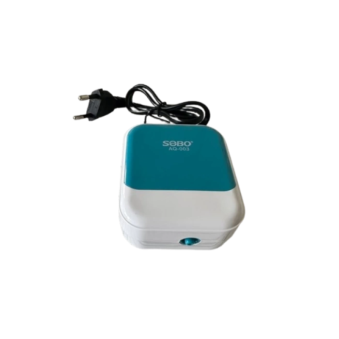 Sobo Sessiz Tek Çıkışlı Akvaryum Hava Motoru 3W. 3 Lt/dk A-Q-003
