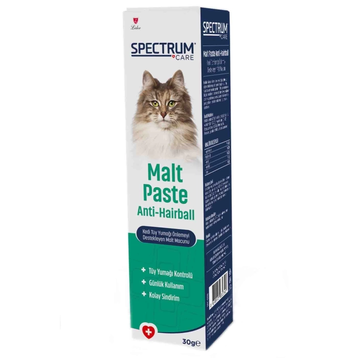 Spectrum Malt Paste Tüy Yumağı Kontrol Kedi Macunu 100 Gr.