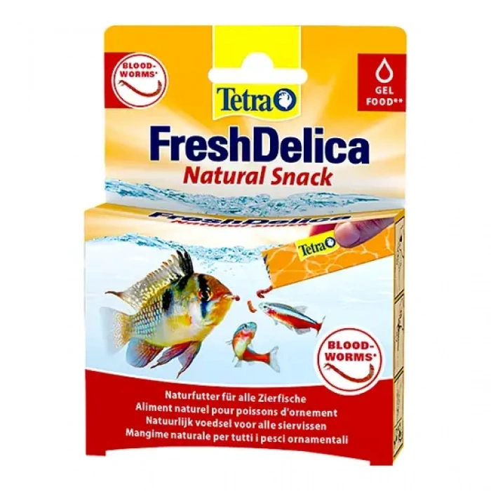 Tetra Fresh Delica Bloodworms 48 Gr - Kankurdu