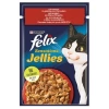 Felix Pouch Sensations Jellies Sığır Etli ve Domatesli Yaş Kedi Maması 85 Gr