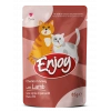 Enjoy Pouch Kuzu Etli Yaş Kedi Maması 85 Gr