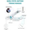 Işıklı Törpülü Evcil Hayvan Tırnak Makası Mavi