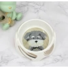 Bobo Melamin Kaymaz Taban Yüz Baskılı Köpek Mama Kabı 550 ml