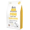 Brit Care Mini Hair Skin Küçük Irk Somonlu Tahılsız Köpek Maması 7 Kg + Gimcat Ödül Maması HEDİYELİ