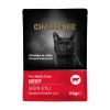 Challenge Sığır Etli Yetişkin Kedi Yaş Mama 85 gr