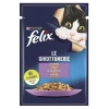 Felix Pouch Le Ghiottonerie Kuzu Etli Yaş Kedi Maması 85 Gr